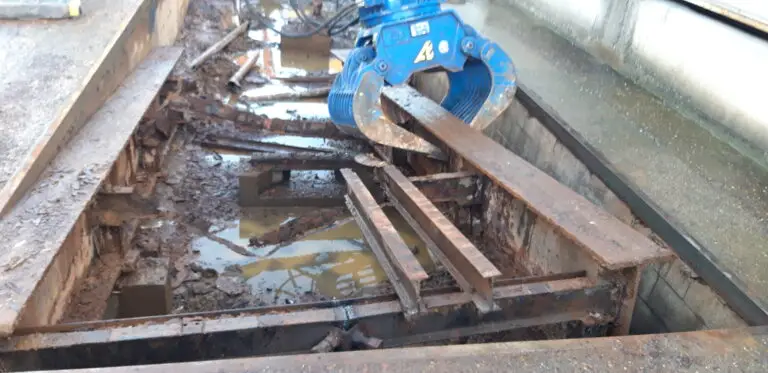 Démolition de pont bascule