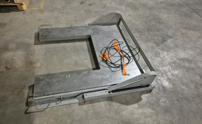 Système de levage pour pèse palettes
