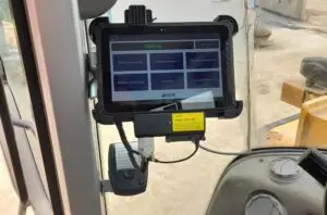 Application de pesée connectée sur tablette