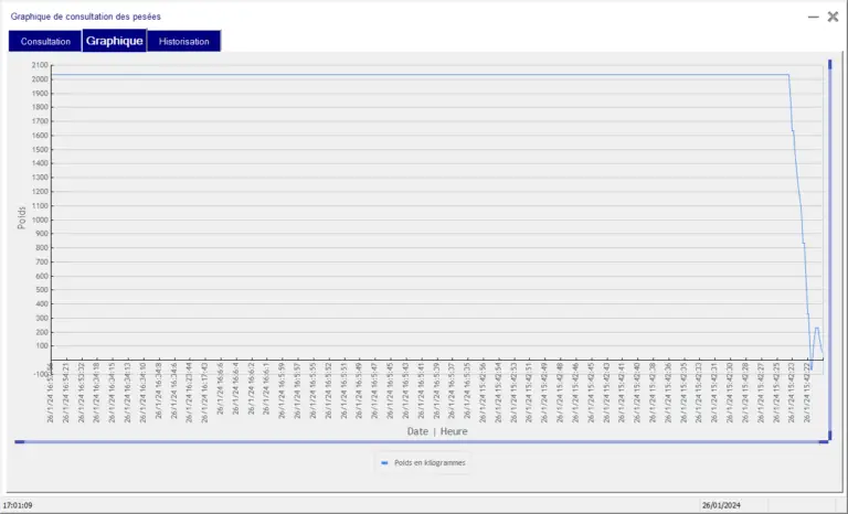 Logiciel de capture automatique de pesées