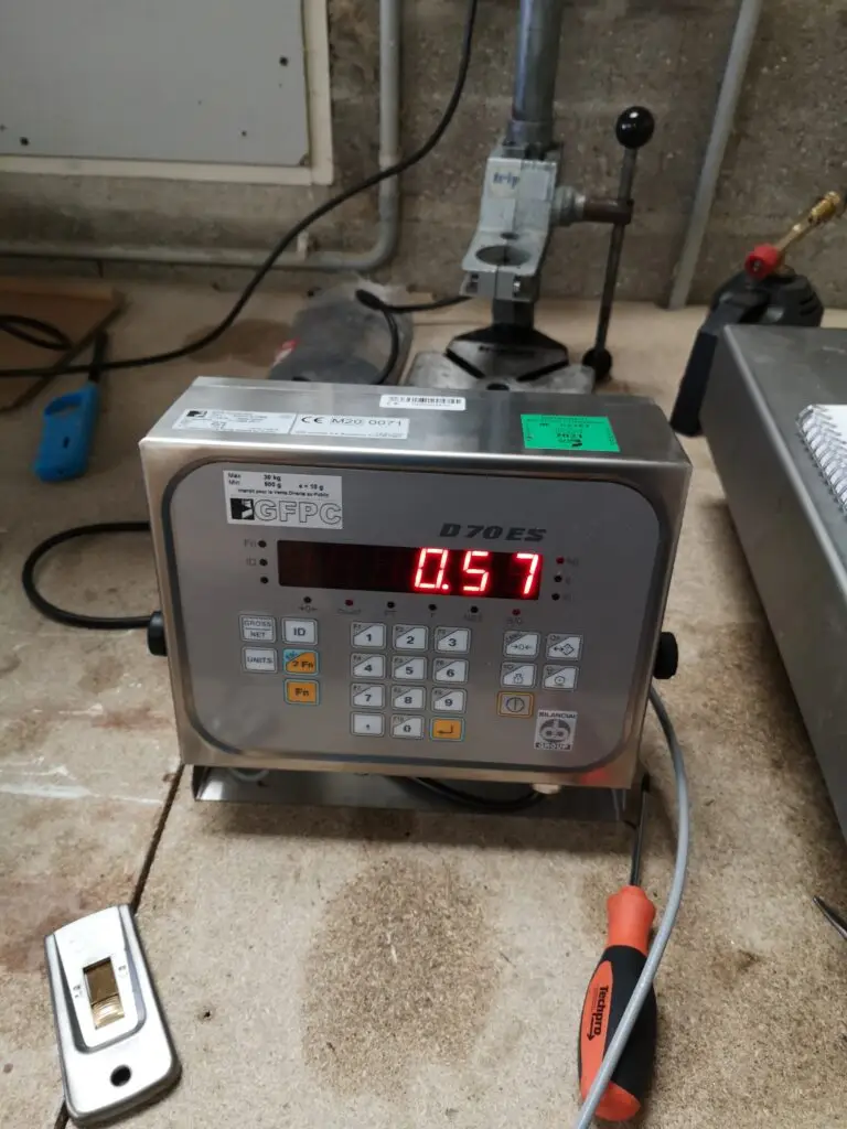 Modernisation de balance